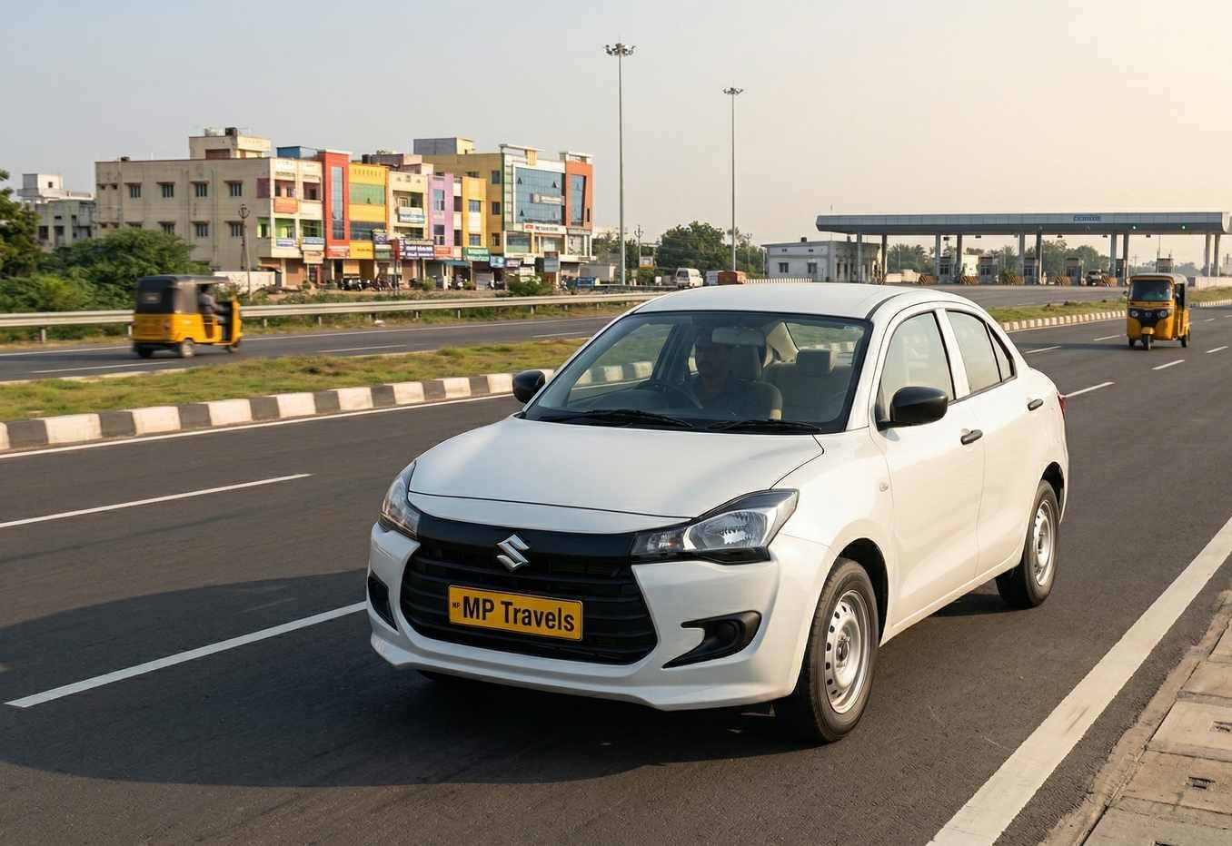 Maruti Suzuki Swift White – MP Travels Trichy